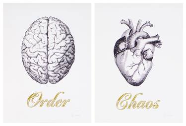 Original Typography Printmaking by Dangerous Minds Artists