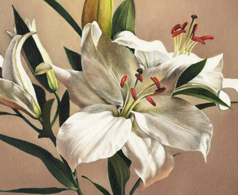 Original Figurative Floral Printmaking by Natalia Beccher