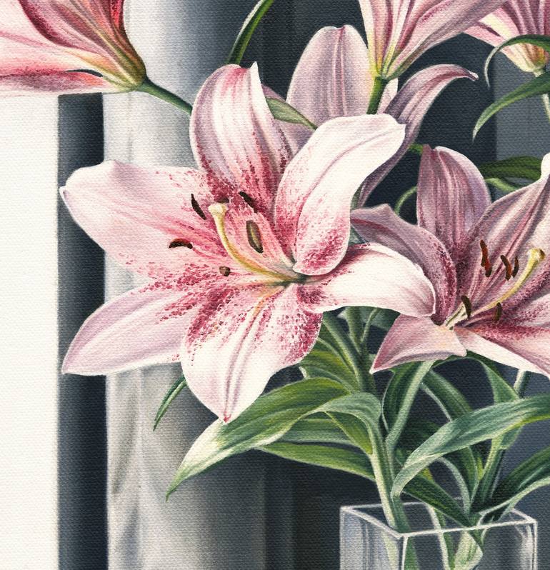 Original Fine Art Floral Printmaking by Natalia Beccher