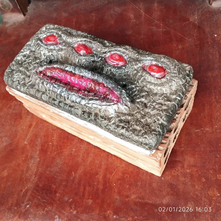 Original Abstract Classical Mythology Sculpture by Stefan Van Der Ende