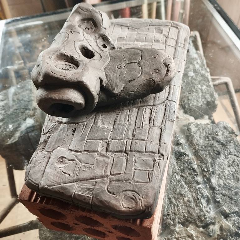 Original Conceptual Abstract Sculpture by Stefan Van Der Ende