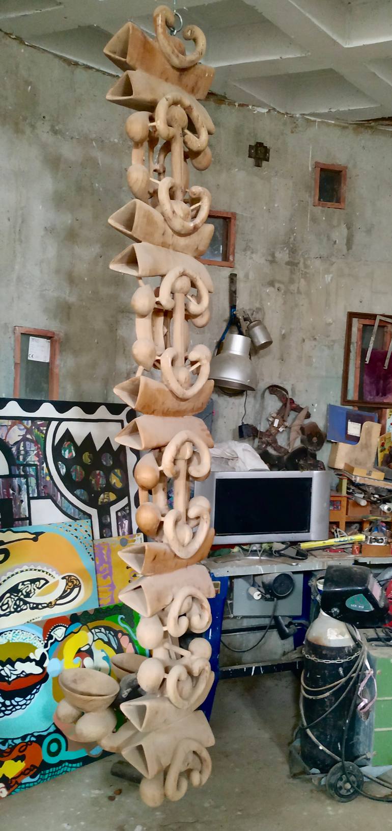 Original Abstract Sculpture by Stefan Van Der Ende