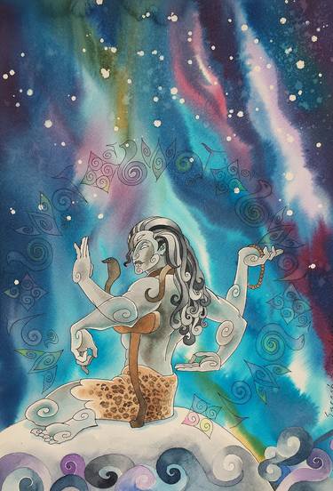 Original Conceptual Religious Paintings by Suresh Kumar Achari