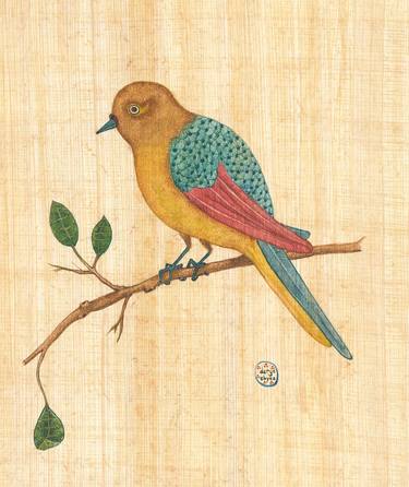 The Bird, Turkish Miniature, Original Artwork thumb