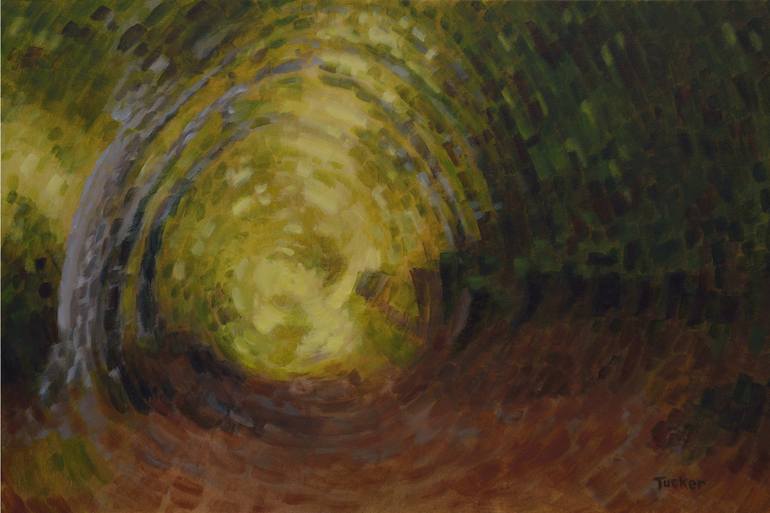 Print of Abstract Expressionism Landscape Painting by Murray Tucker