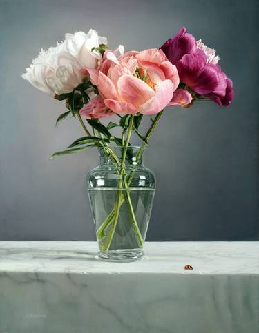 Print of Figurative Still Life Paintings by bruno richard