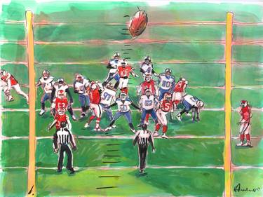 Print of Expressionism Sports Paintings by Rose Freeland