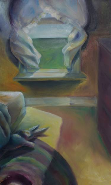Print of Conceptual Interiors Paintings by Rose Freeland