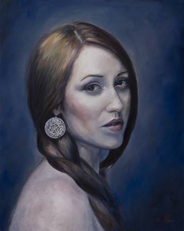 Original Figurative Portrait Paintings by Lydia Pepin