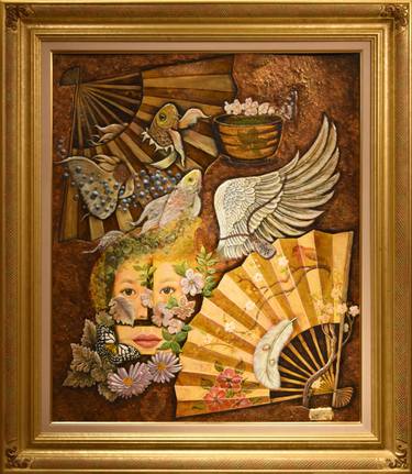 Print of Art Deco Still Life Paintings by Mohammad Khazaie
