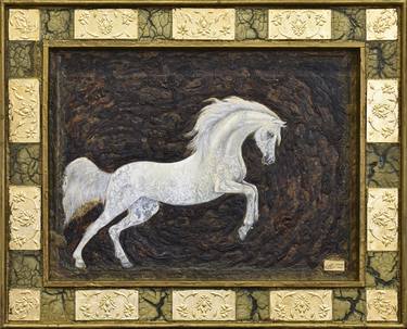 Print of Art Deco Animal Paintings by Mohammad Khazaie