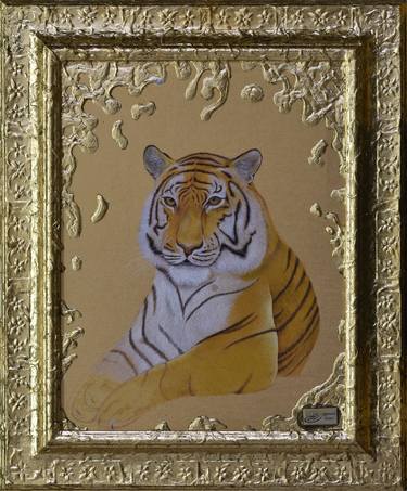 Print of Art Deco Animal Paintings by Mohammad Khazaie