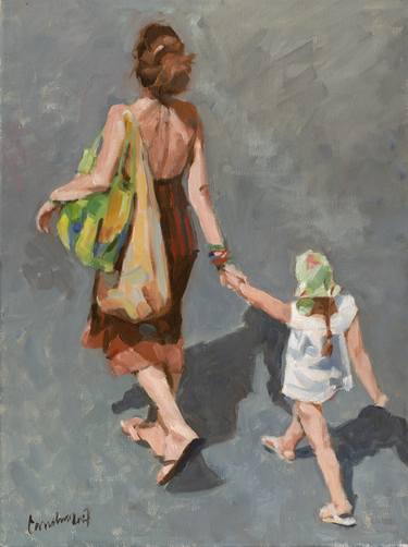 Original Figurative People Paintings by Cornelis Heilig