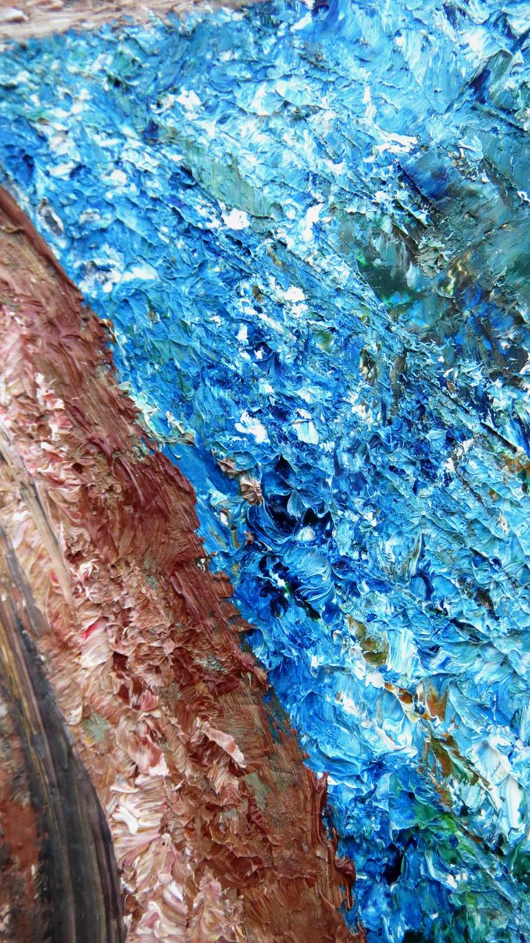 Original Impressionism Animal Painting by Vlada Kolyada