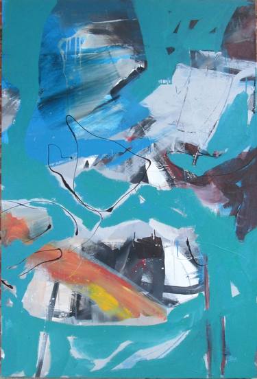 Original Abstract Expressionism Abstract Paintings by Chris Vanderstraeten