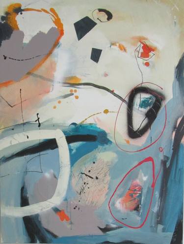 Original Abstract Expressionism Abstract Paintings by Chris Vanderstraeten