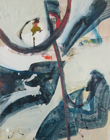 Original Abstract Expressionism Abstract Paintings by Chris Vanderstraeten