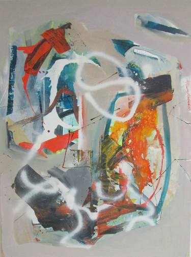 Original Expressionism Abstract Paintings by Chris Vanderstraeten
