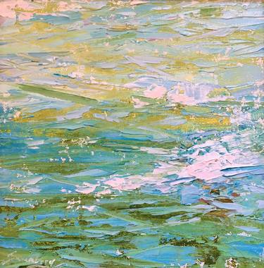 Original Abstract Water Painting by Debra Schaumberg