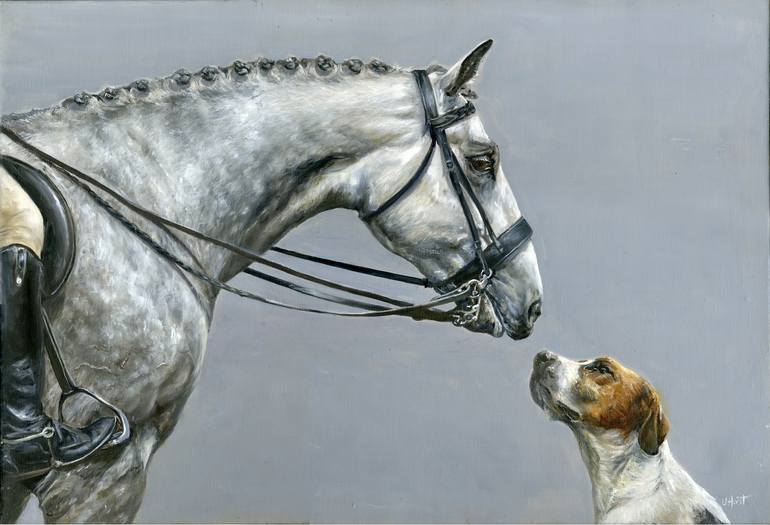 Original  Painting by una hurst