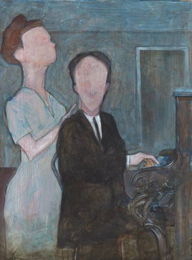 Print of Figurative Music Paintings by JON WINKS