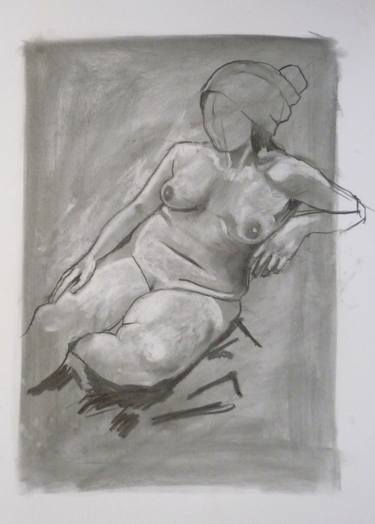 Print of Figurative Nude Drawings by JON WINKS