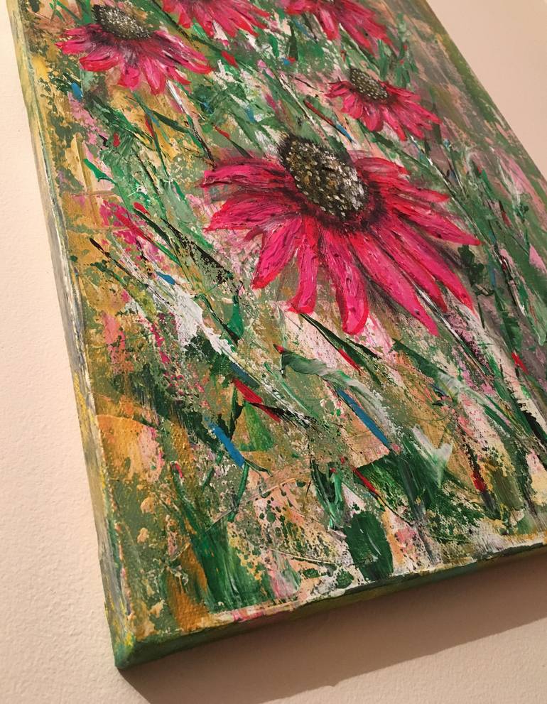 Original Floral Painting by Amelle E