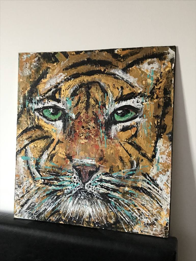 Original Animal Painting by Amelle E