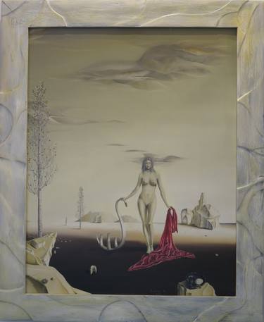 Original Surrealism Nude Paintings by Filippos Drosos