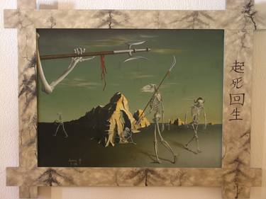 Original Surrealism Fantasy Paintings by Filippos Drosos