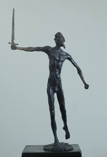Original Men Sculpture by Zoran Males