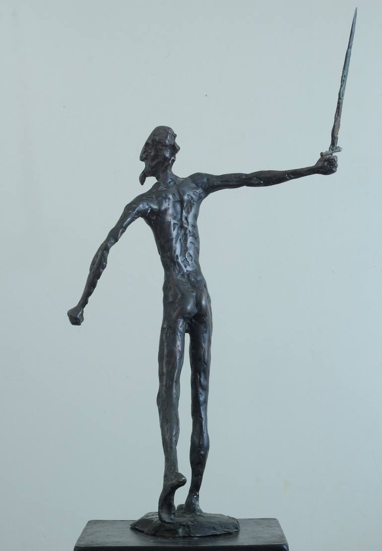 Original Classicism Men Sculpture by Zoran Males