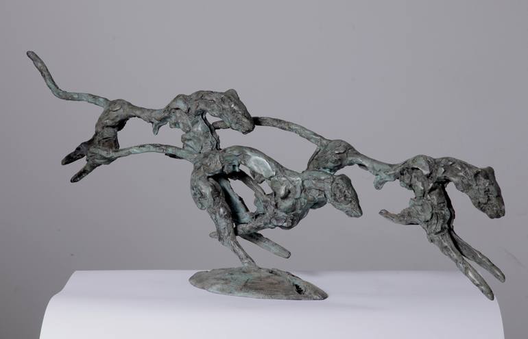 Original Expressionism Animal Sculpture by Zoran Males