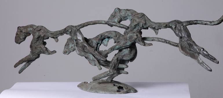 Original Expressionism Animal Sculpture by Zoran Males