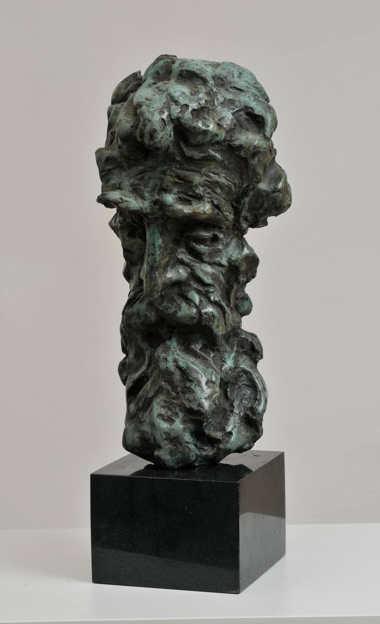 Original Expressionism People Sculpture by Zoran Males