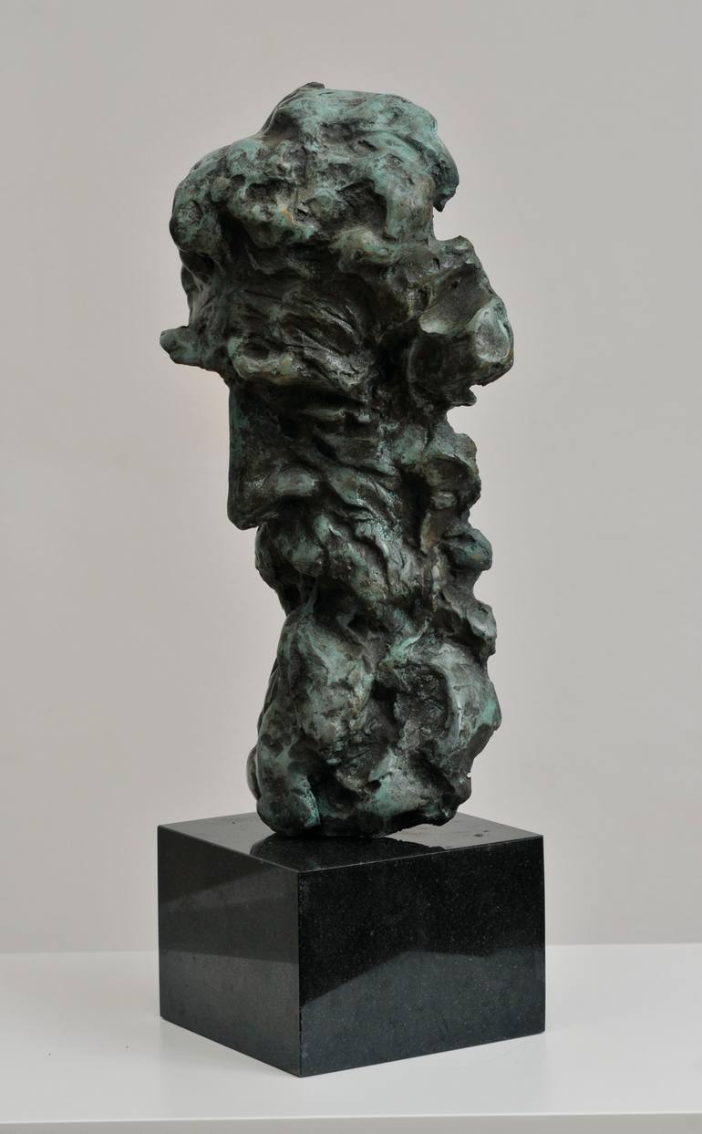 Original Expressionism People Sculpture by Zoran Males