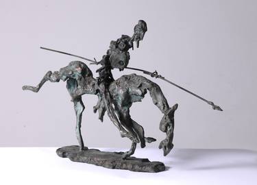 don Quixote on horse thumb