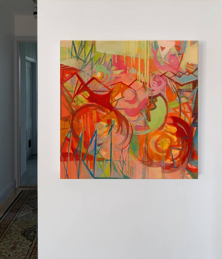Original Abstract Painting by Susan Carson