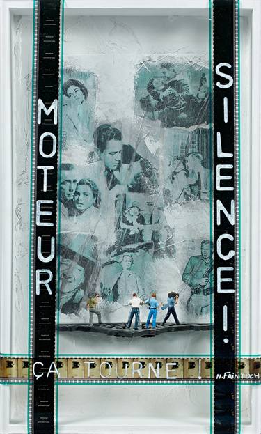 Print of Cinema Installation by Nathalie Faintuch