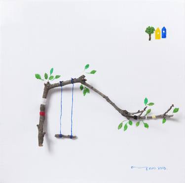 Print of Fine Art Tree Paintings by Youngjoo AN
