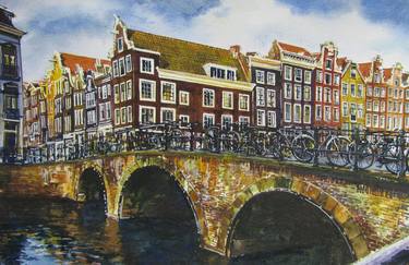 Amsterdam bridge in color (1) thumb