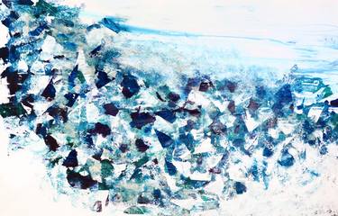 Original Abstract Fish Paintings by Jennifer Latimer