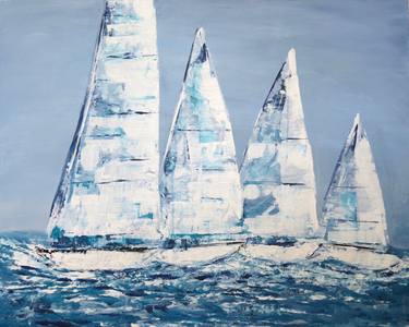 Original Boat Paintings by Jennifer Latimer