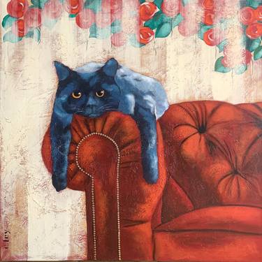 Original Portraiture Animal Paintings by CFey Pascale