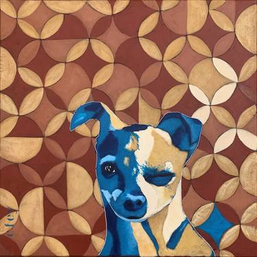 Original Pop Art Animal Paintings by CFey Pascale