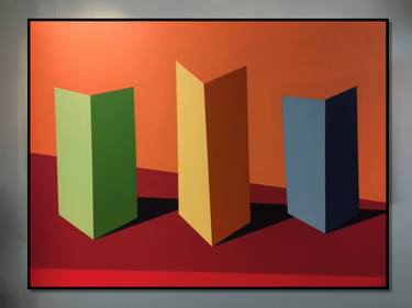 Original Conceptual Abstract Paintings by David Stein