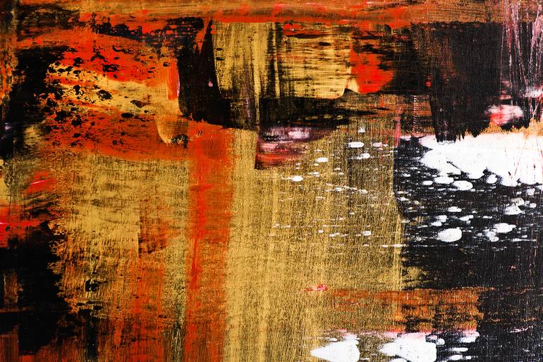 Original Abstract Expressionism Abstract Painting by Orada J