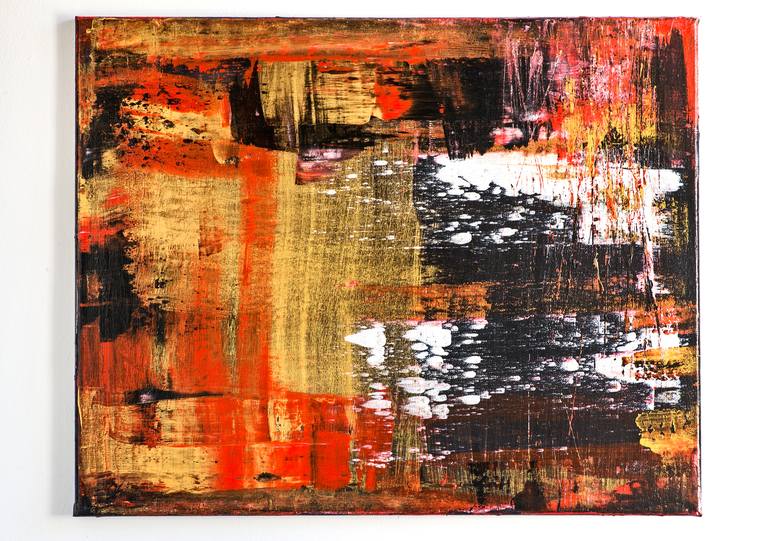 Original Abstract Expressionism Abstract Painting by Orada J