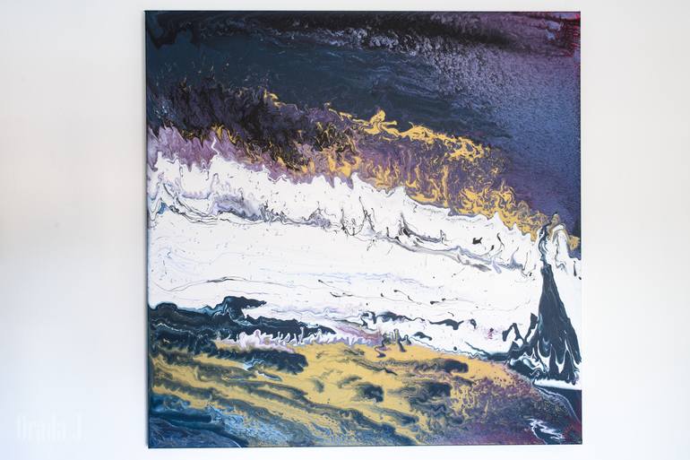 Original Abstract Expressionism Abstract Painting by Orada J