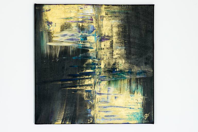 Original Abstract Expressionism Abstract Painting by Orada J